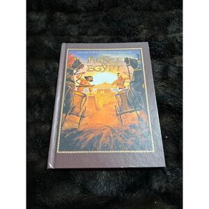 "The Prince of Egypt" DreamWorks Collector's Edition HC Book 1998 Promo Vintage